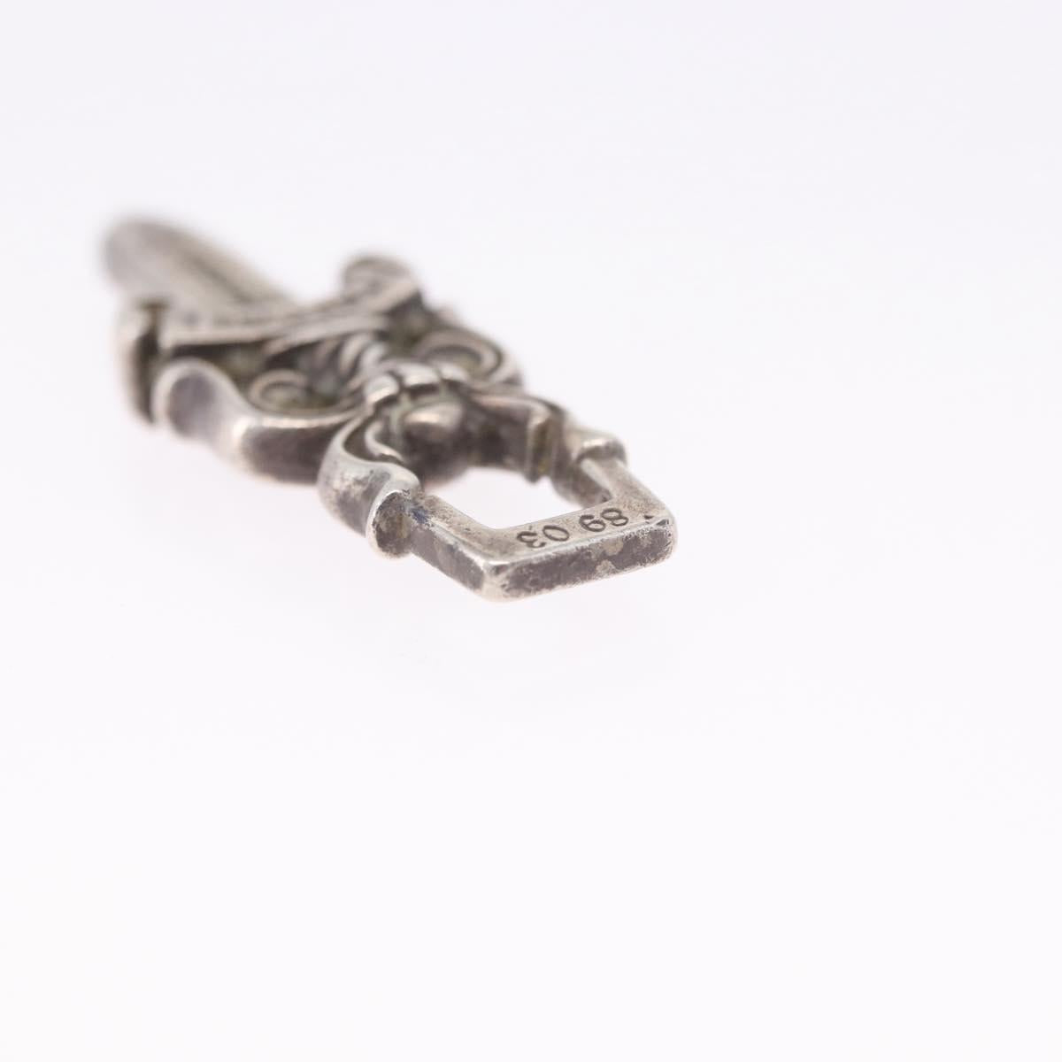 Chrome Hearts Dagger Pendant Top Ag925 Silver Auth 203052M