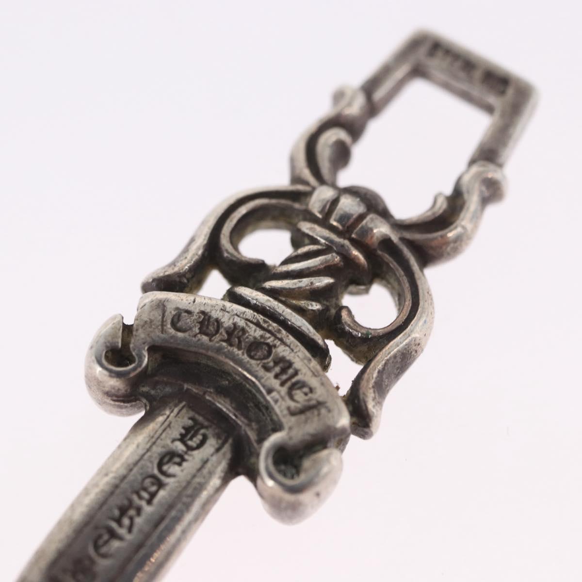 Chrome Hearts Dagger Pendant Top Ag925 Silver Auth 203052M