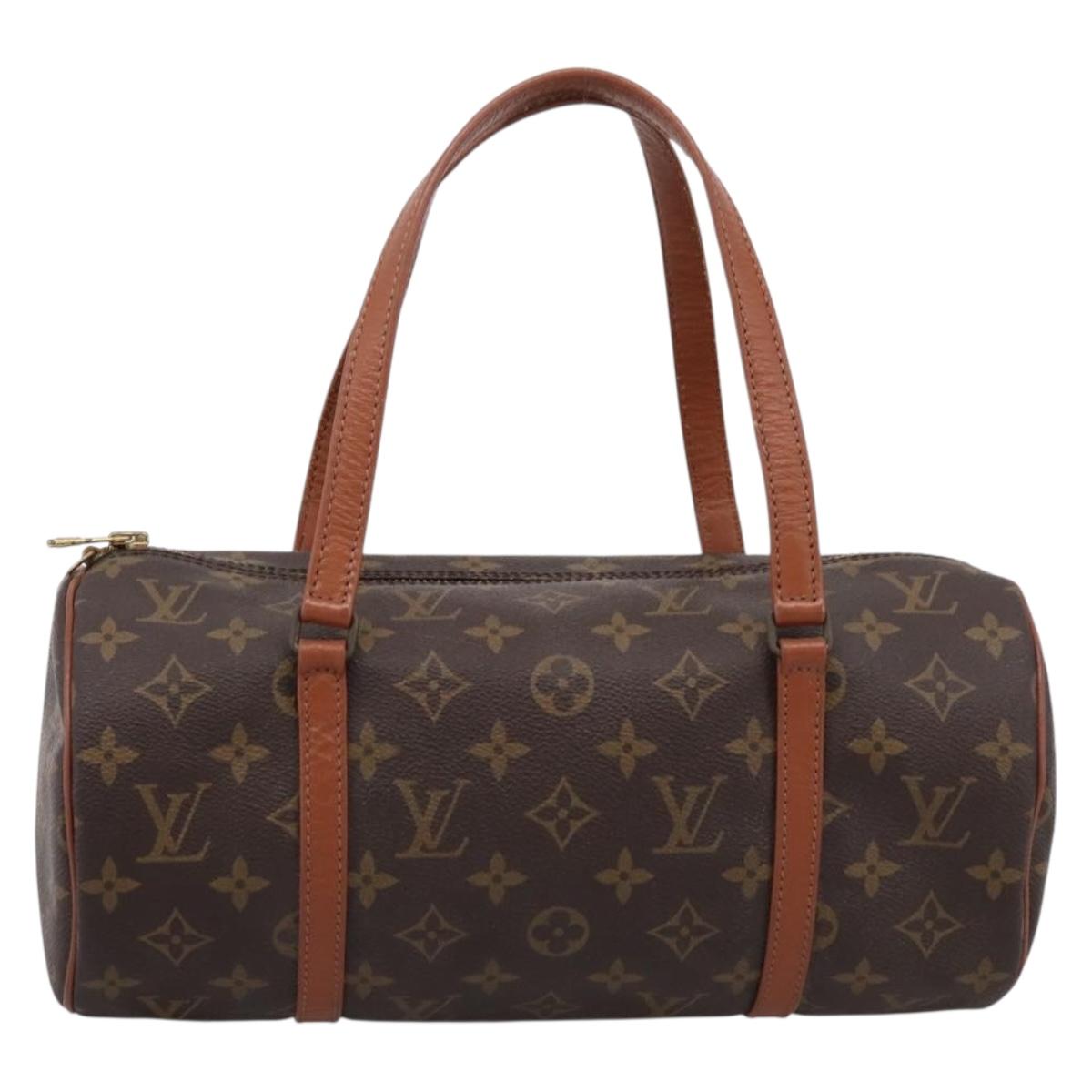 LOUIS VUITTON Monogram Papillon 30 Hand Bag Vintage M51365 LV Auth 203063A