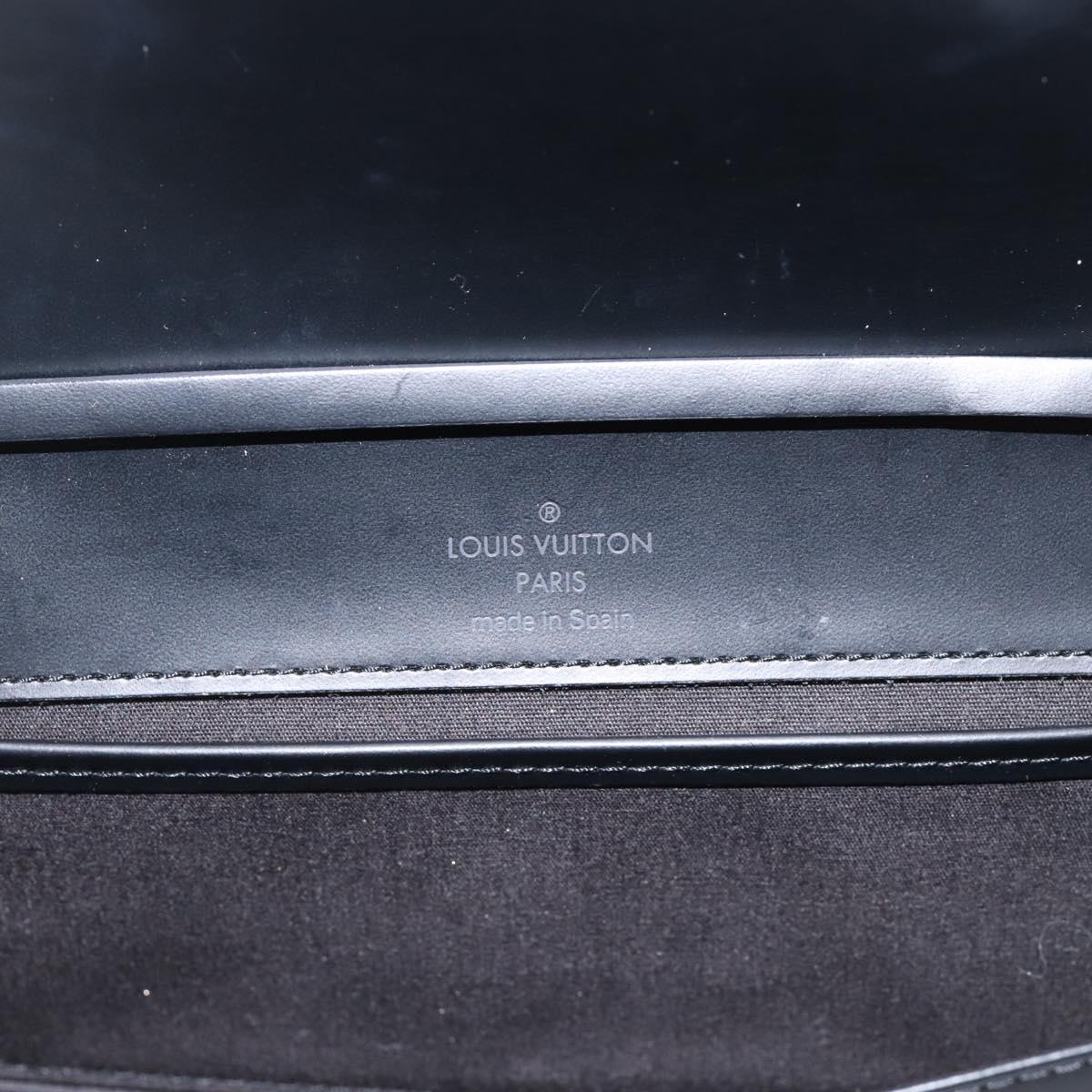 LOUIS VUITTON Epi Honfleur Shoulder Bag Black M52732 LV Auth 203064V