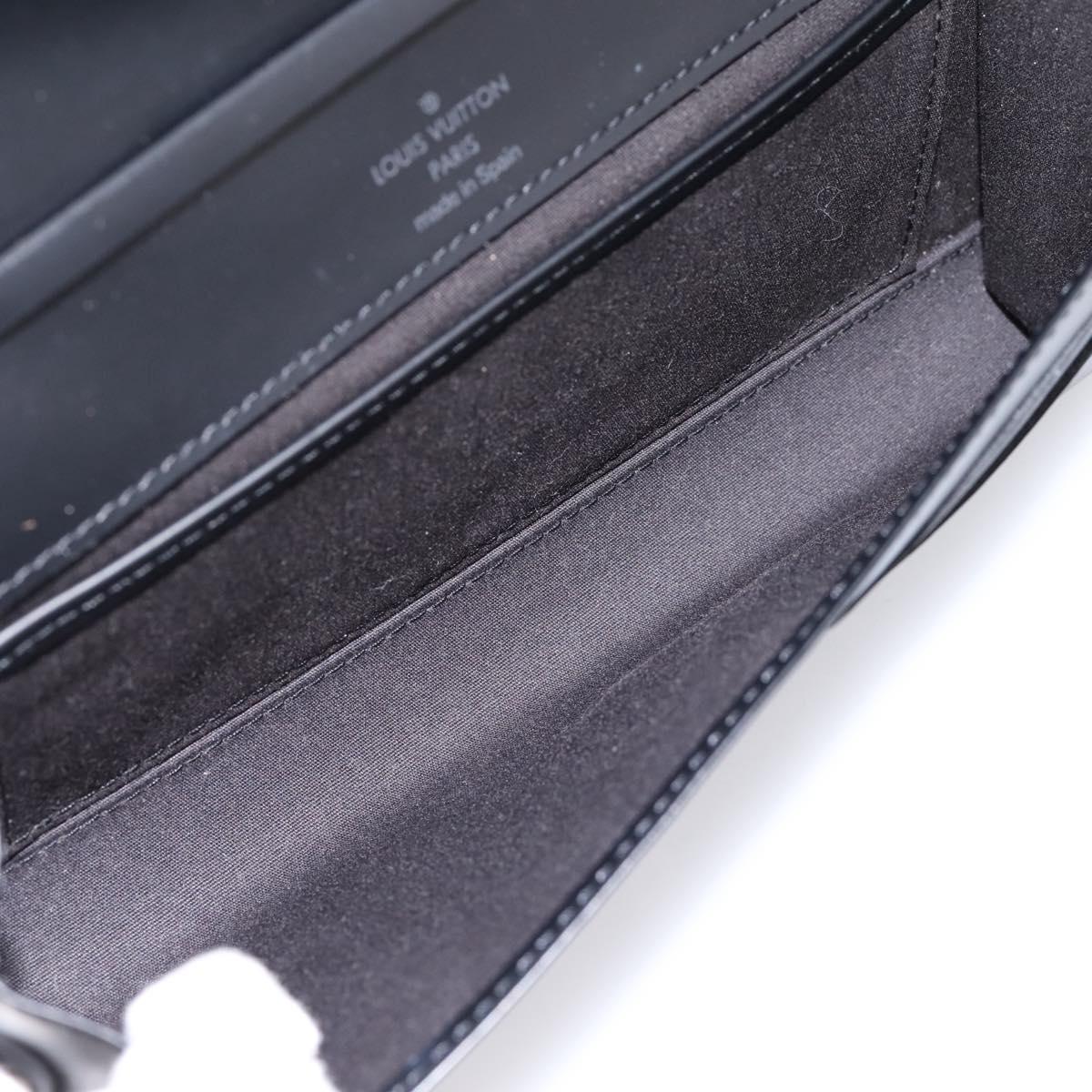 LOUIS VUITTON Epi Honfleur Shoulder Bag Black M52732 LV Auth 203064V