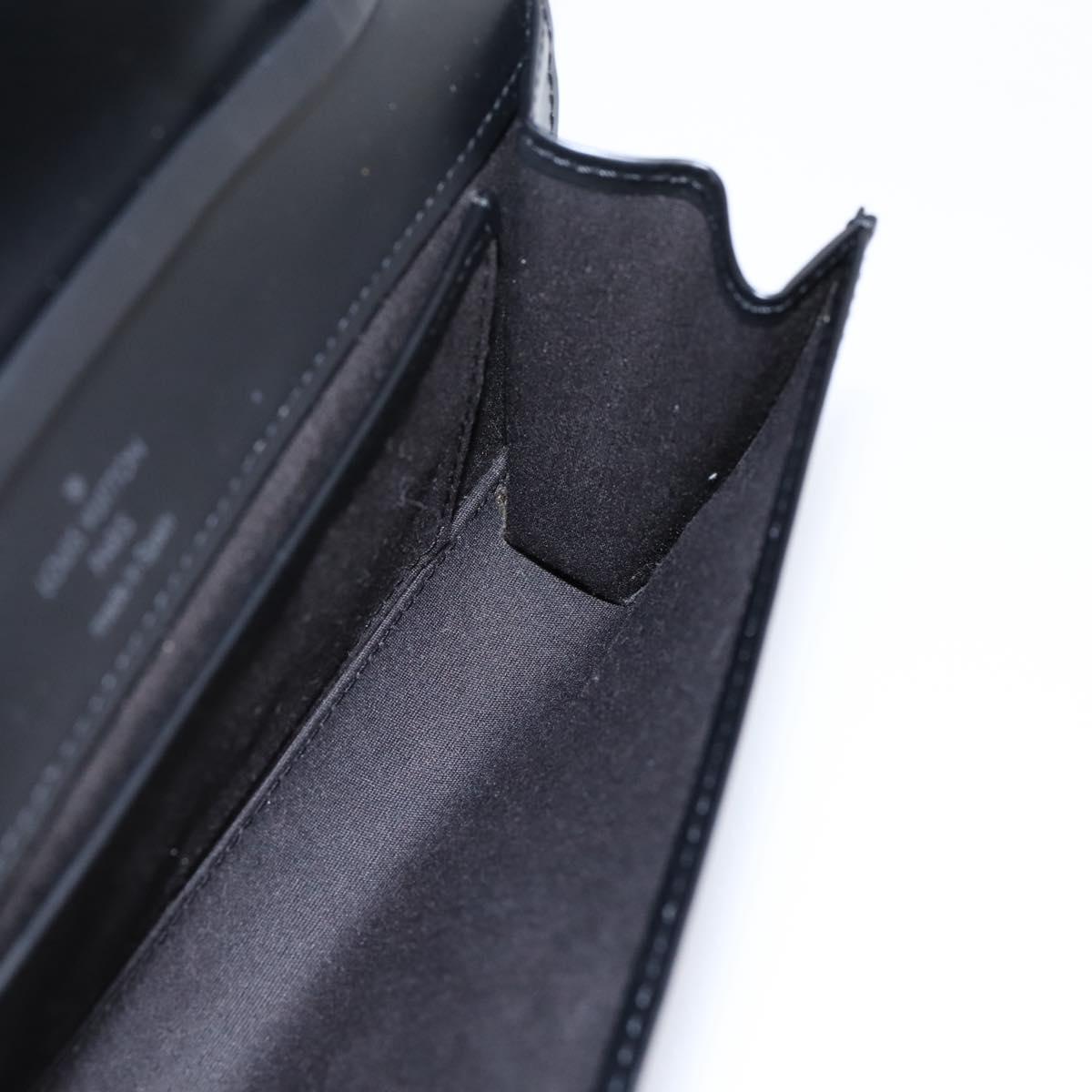 LOUIS VUITTON Epi Honfleur Shoulder Bag Black M52732 LV Auth 203064V
