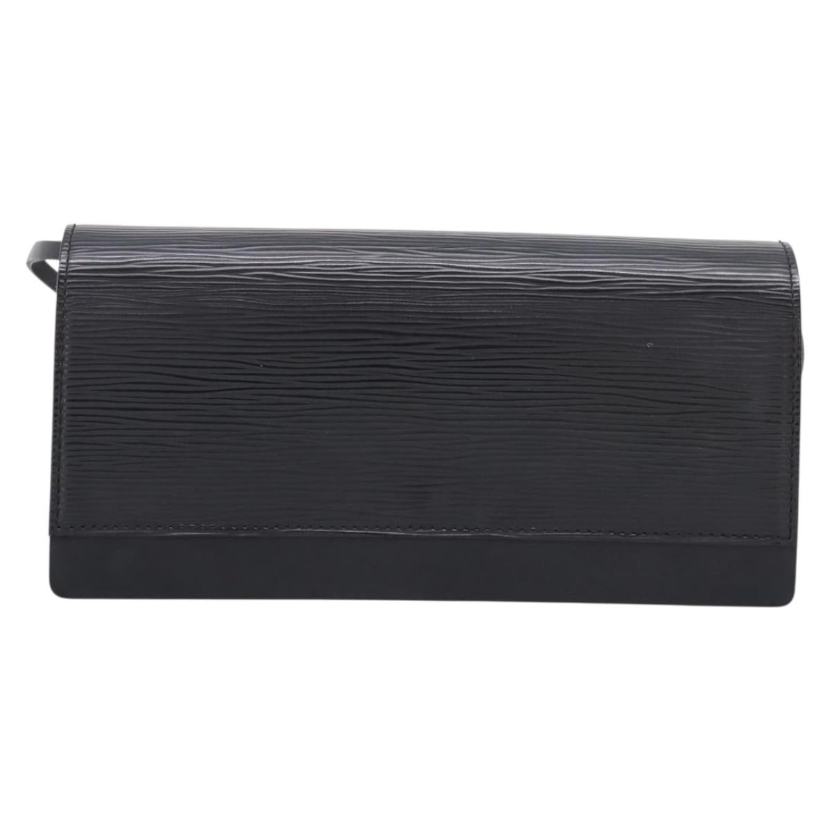 LOUIS VUITTON Epi Honfleur Shoulder Bag Black M52732 LV Auth 203064V