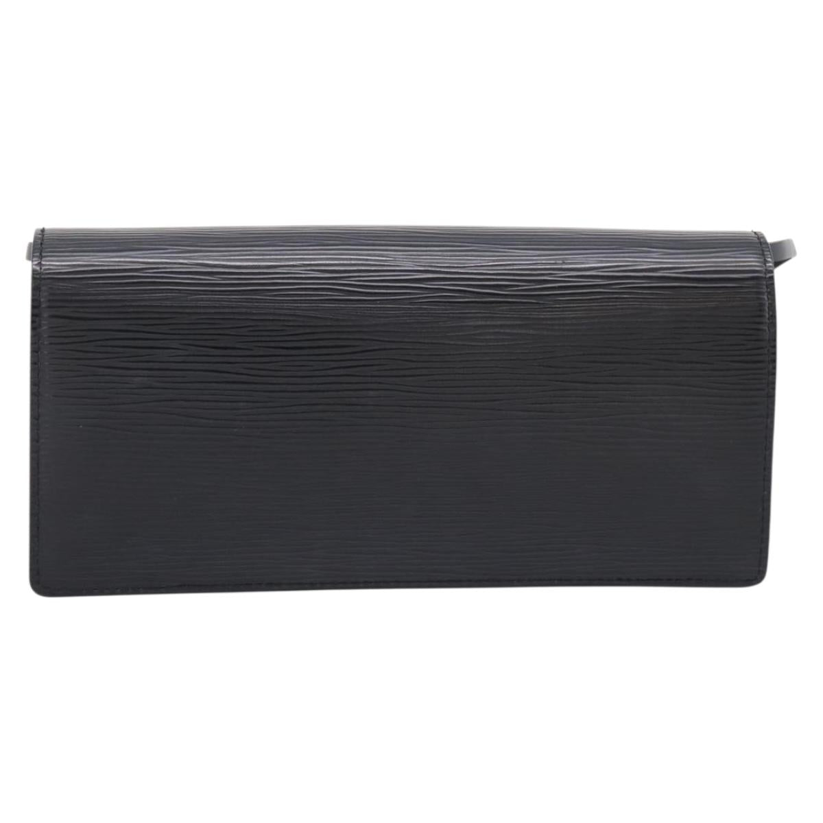 LOUIS VUITTON Epi Honfleur Shoulder Bag Black M52732 LV Auth 203064V