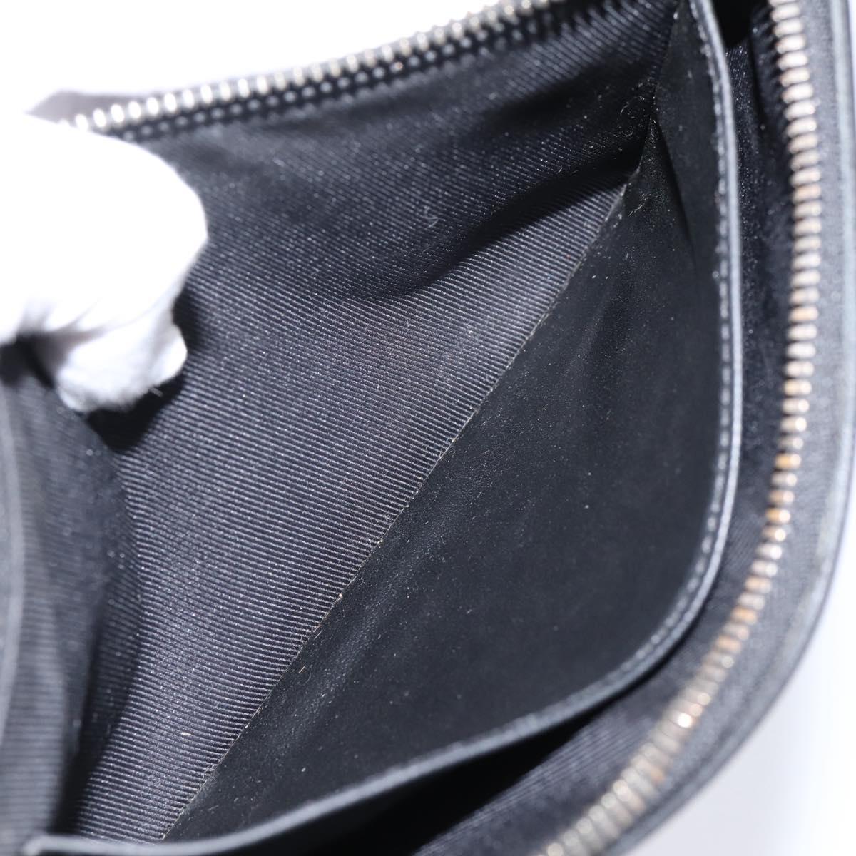 LOUIS VUITTON Monogram Eclipse Pochette Discovery PM Pouch M44323 LV Auth 203067