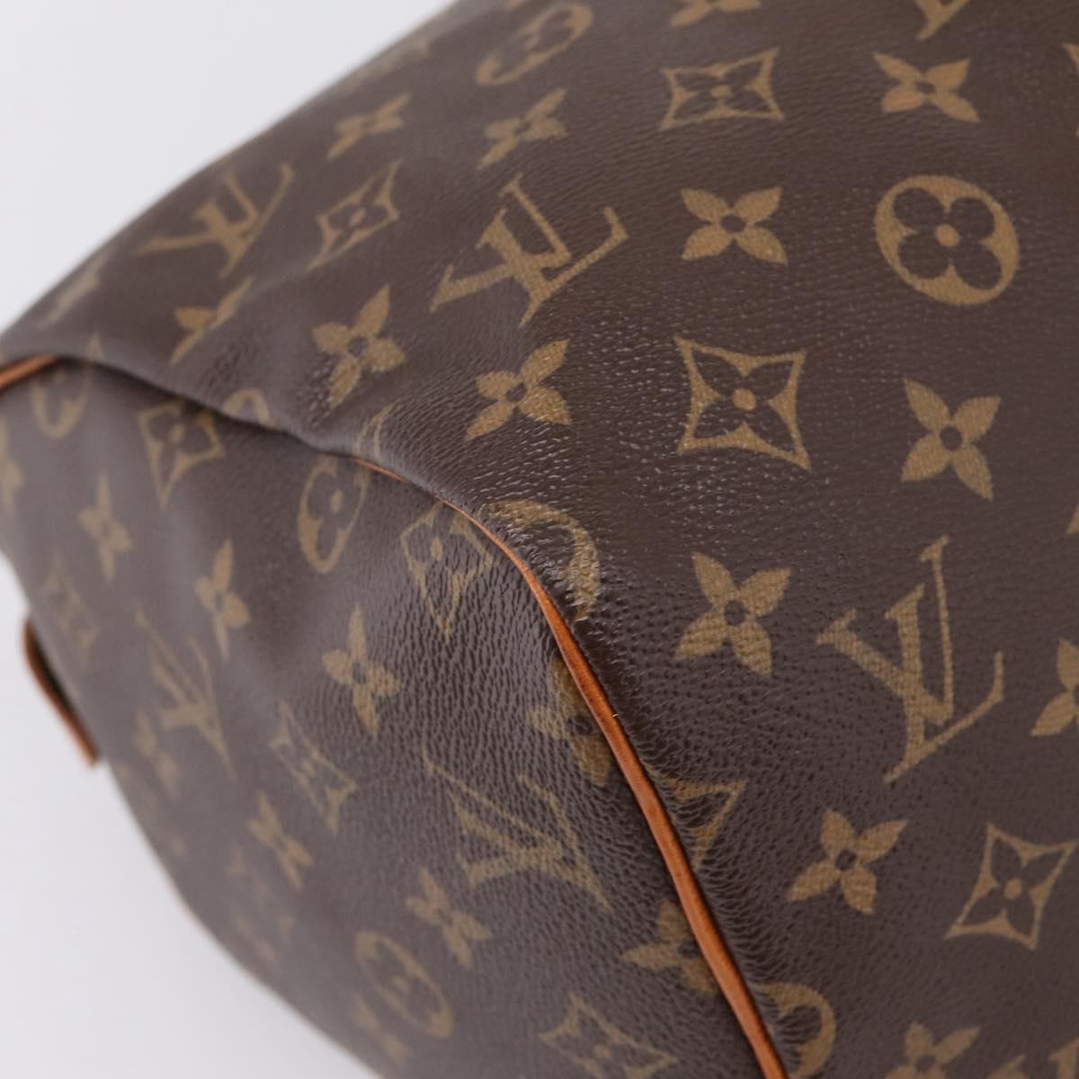 LOUIS VUITTON Monogram Speedy 30 Hand Bag M41526 LV Auth 203068