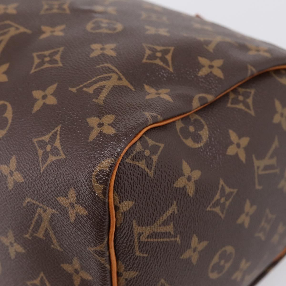 LOUIS VUITTON Monogram Speedy 30 Hand Bag M41526 LV Auth 203068