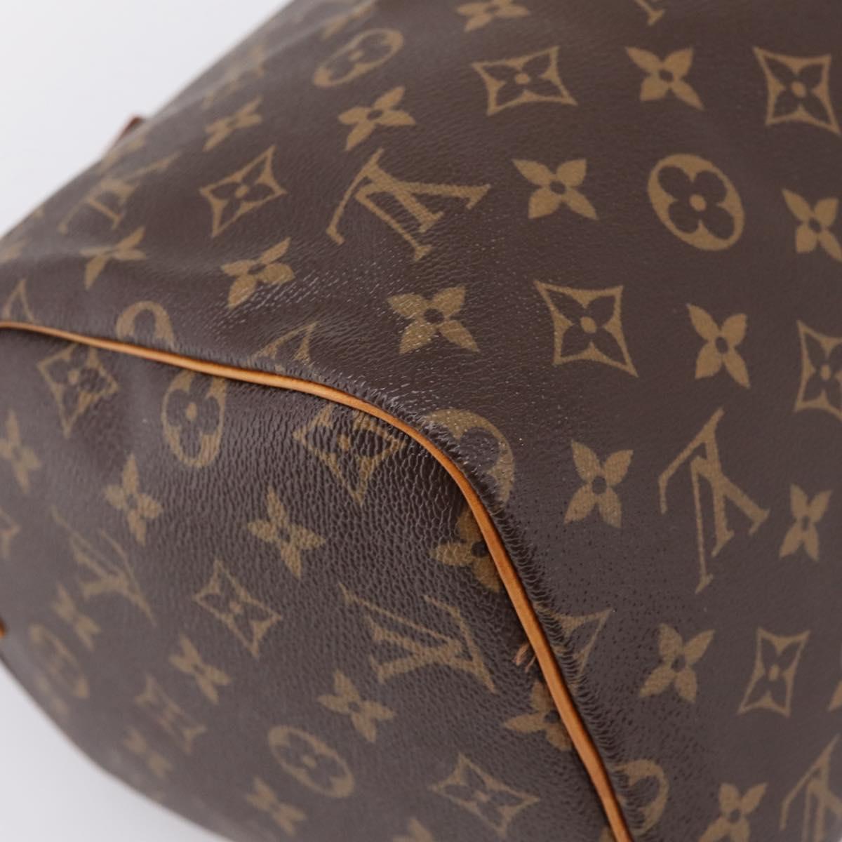 LOUIS VUITTON Monogram Speedy 30 Hand Bag M41526 LV Auth 203068