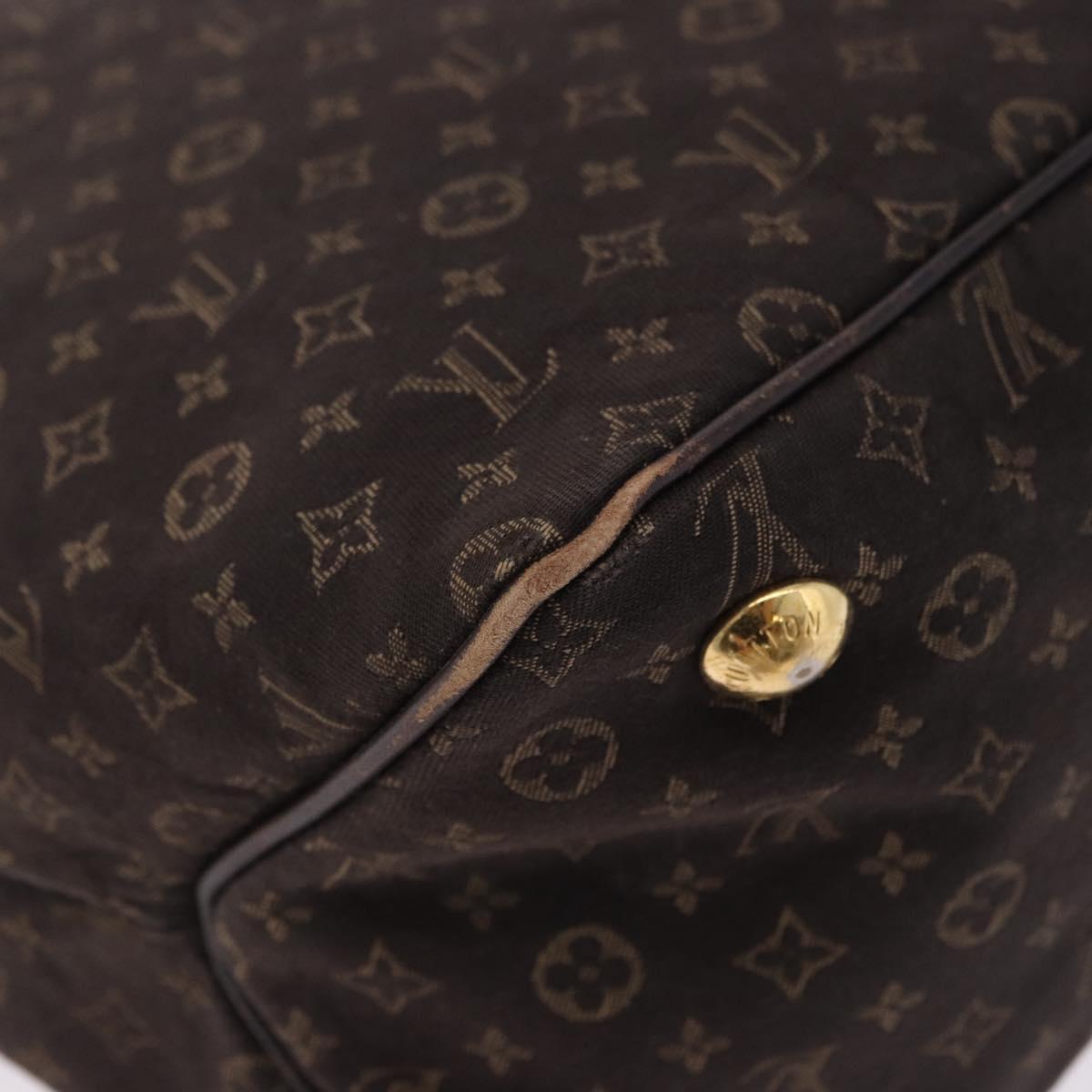LOUIS VUITTON Monogram Idylle Ballad PM Tote Bag Ebene M40573 LV Auth 203069
