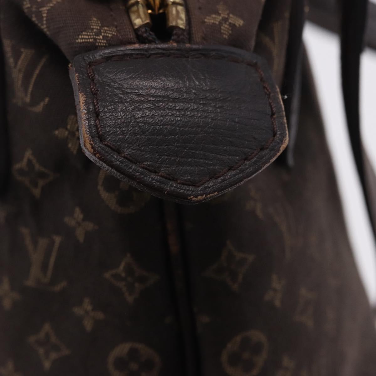 LOUIS VUITTON Monogram Idylle Ballad PM Tote Bag Ebene M40573 LV Auth 203069