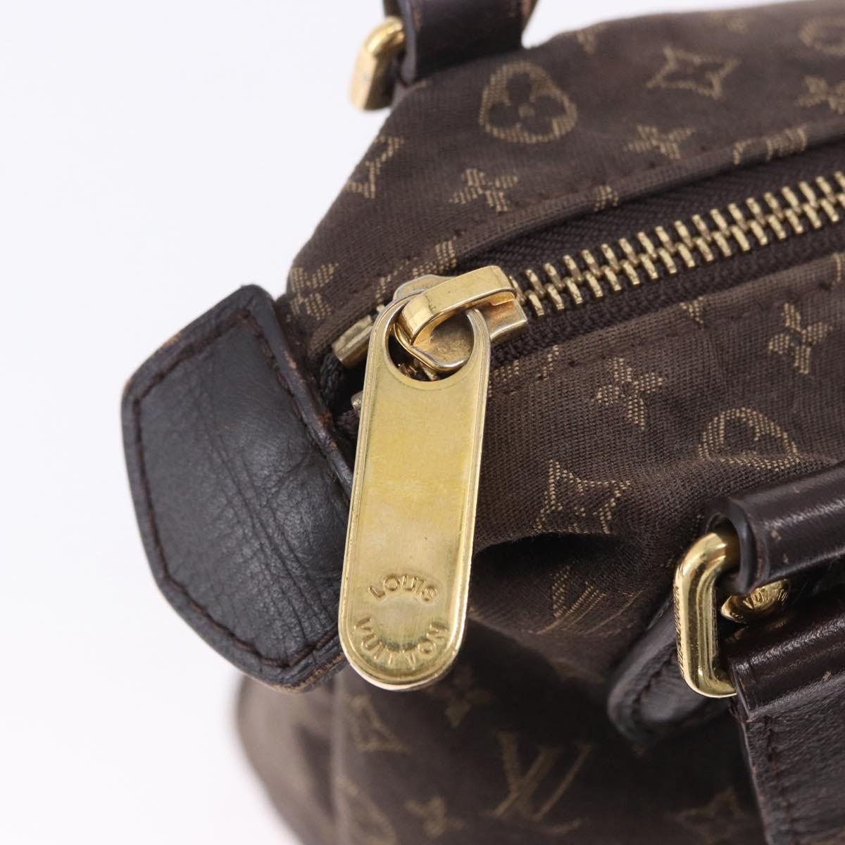 LOUIS VUITTON Monogram Idylle Ballad PM Tote Bag Ebene M40573 LV Auth 203069