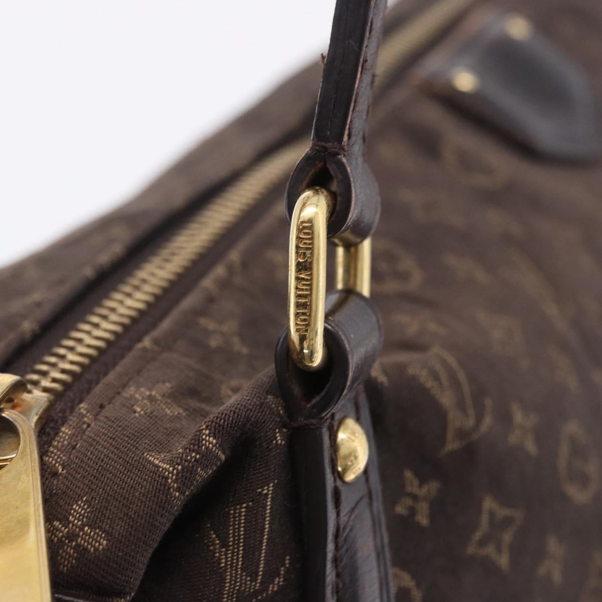 LOUIS VUITTON Monogram Idylle Ballad PM Tote Bag Ebene M40573 LV Auth 203069