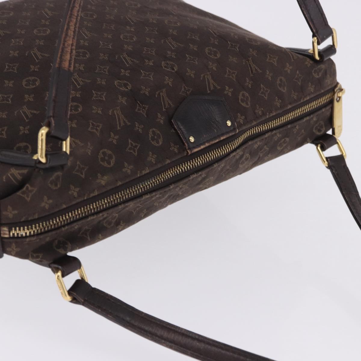 LOUIS VUITTON Monogram Idylle Ballad PM Tote Bag Ebene M40573 LV Auth 203069