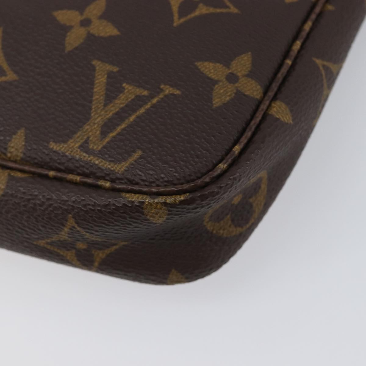 LOUIS VUITTON Monogram Pochette Accessoires Pouch M51980 LV Auth 203073V
