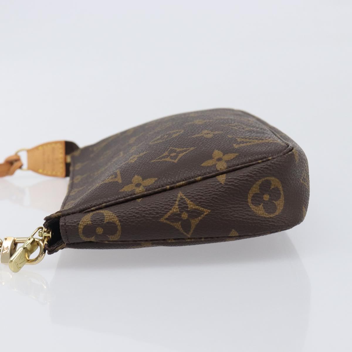 LOUIS VUITTON Monogram Pochette Accessoires Pouch M51980 LV Auth 203073V