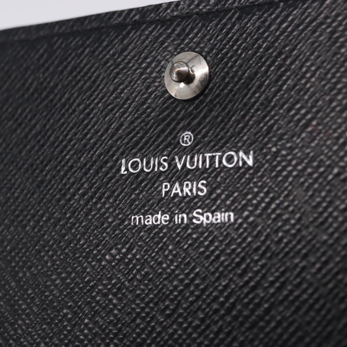 LOUIS VUITTON Epi Denim Anvelop Cult de Visit Card Case Blue M56723 Auth 203082A