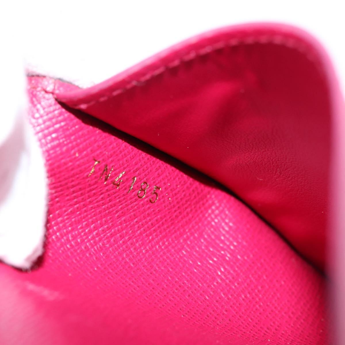 LOUIS VUITTON Monogram Portefeuille Adele Wallet LV Auth 203087A