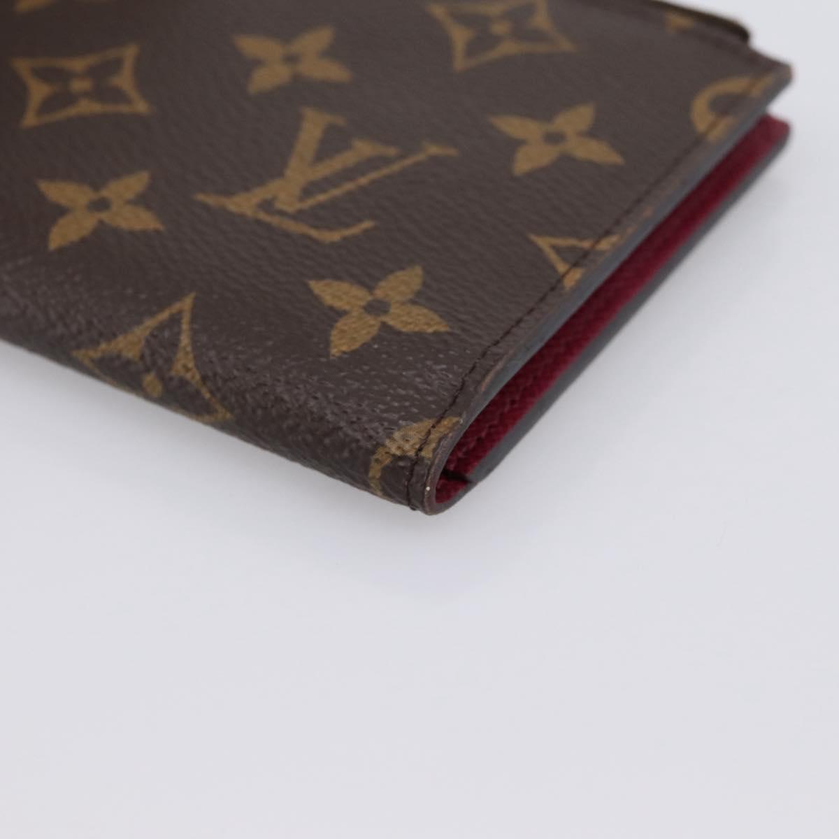 LOUIS VUITTON Monogram Portefeuille Adele Wallet LV Auth 203087A