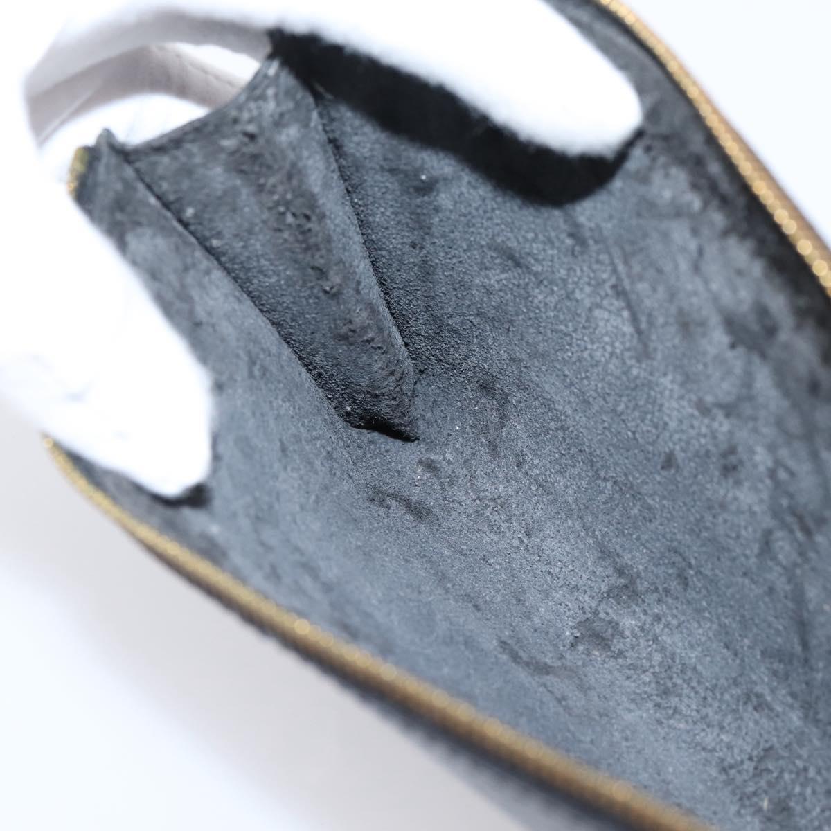 LOUIS VUITTON Epi Pochette Accessoires Accessory Pouch Black M52982 Auth 203088