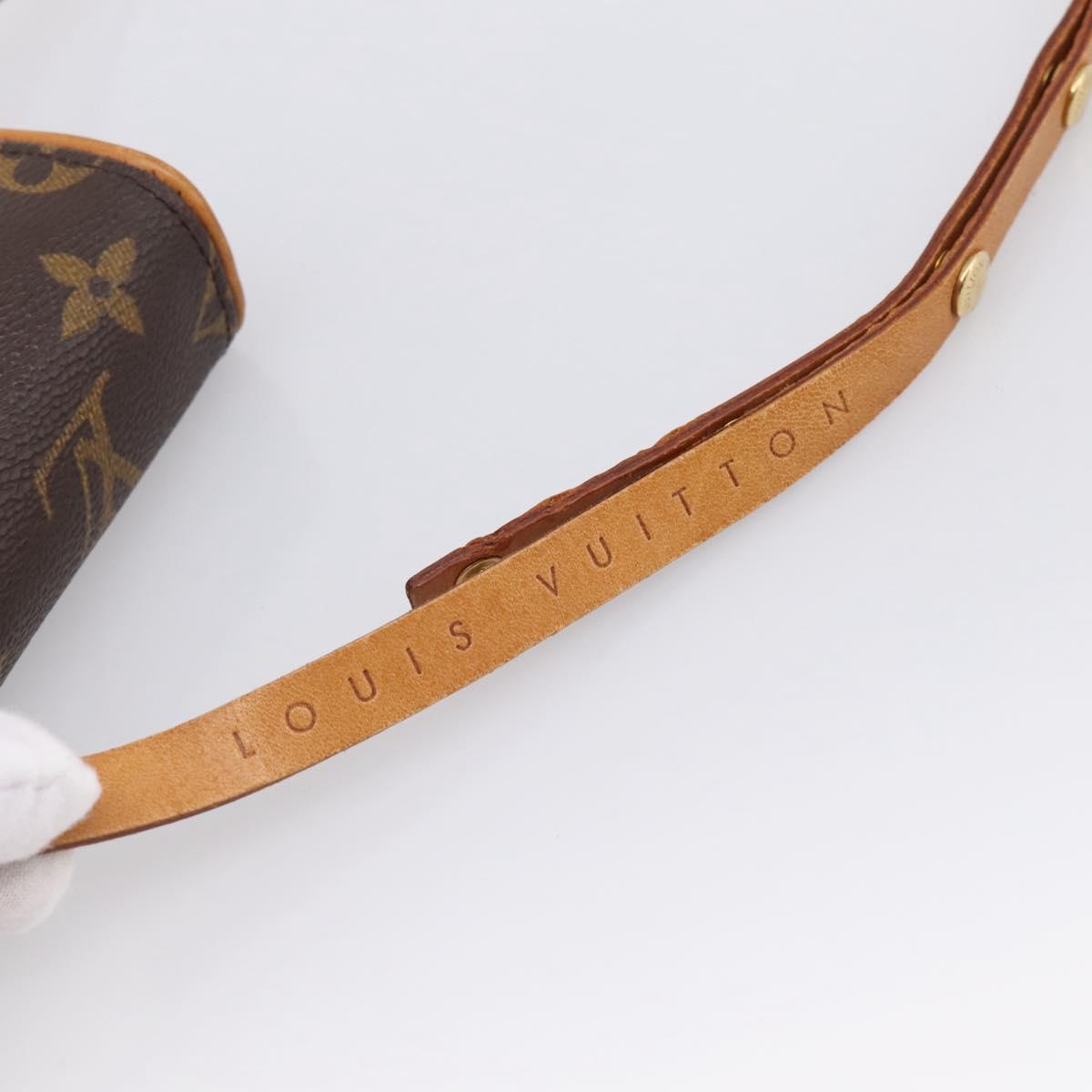 LOUIS VUITTON Monogram Pochette Florentine Waist Bag M51855 LV Auth 203093A