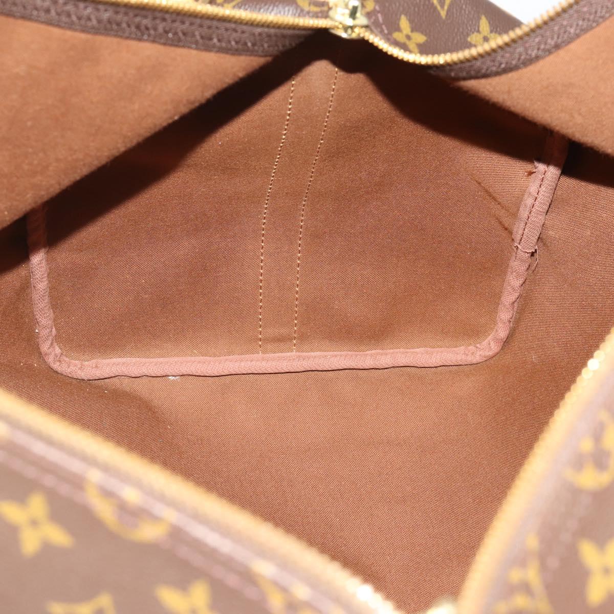 LOUIS VUITTON Monogram Keepall Bandouliere 55 Boston Bag M41414 LV Auth 203099A
