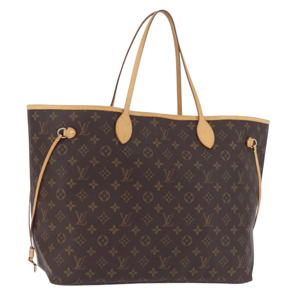 LOUIS VUITTON Monogram Neverfull GM Tote Bag M40157 LV Auth 203103V