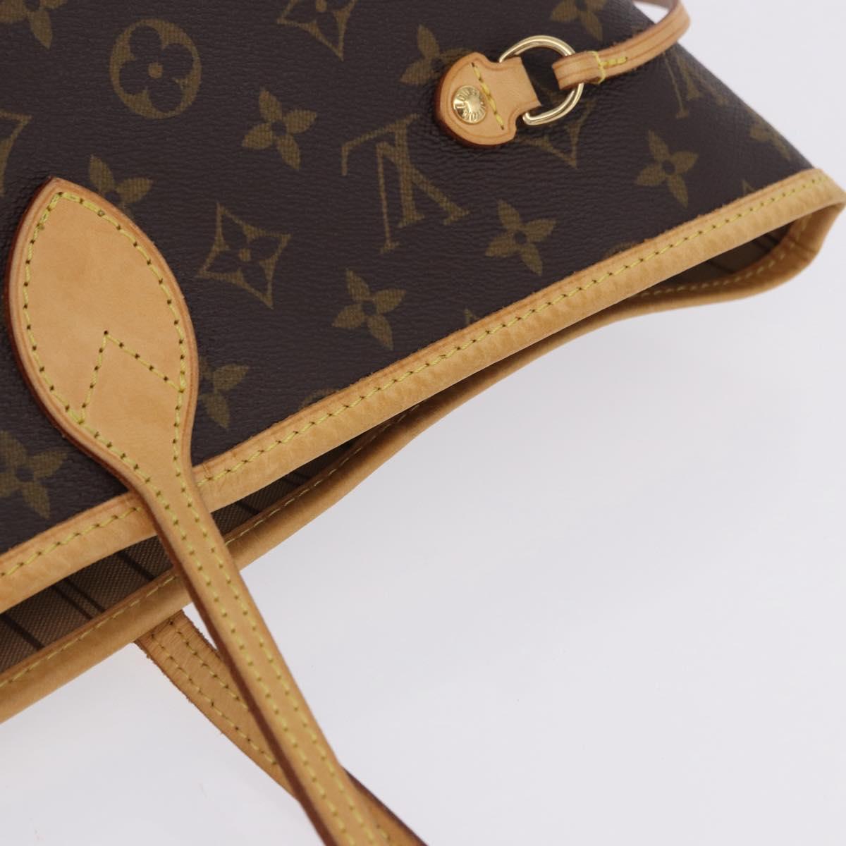 LOUIS VUITTON Monogram Neverfull GM Tote Bag M40157 LV Auth 203103V