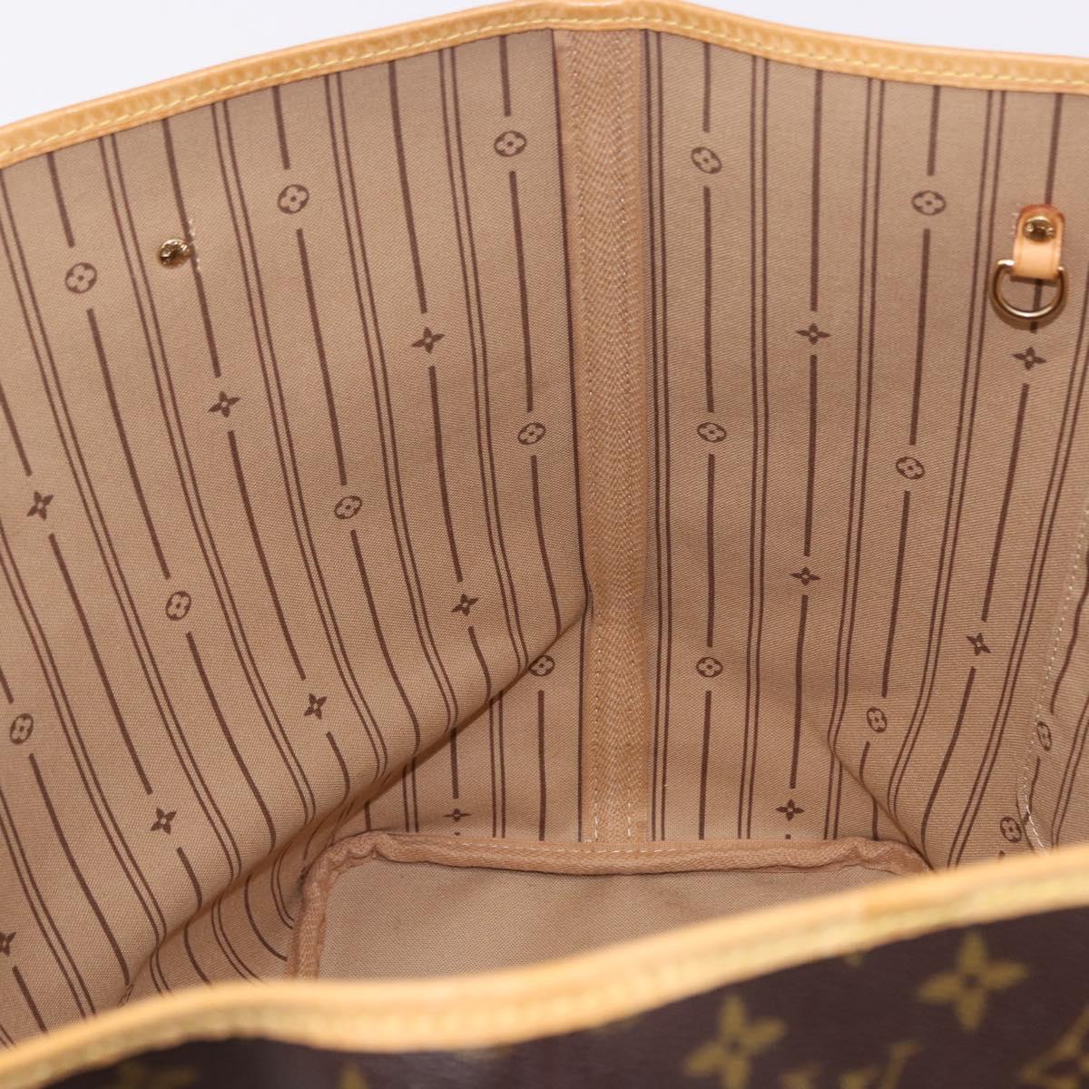 LOUIS VUITTON Monogram Neverfull GM Tote Bag M40157 LV Auth 203103V