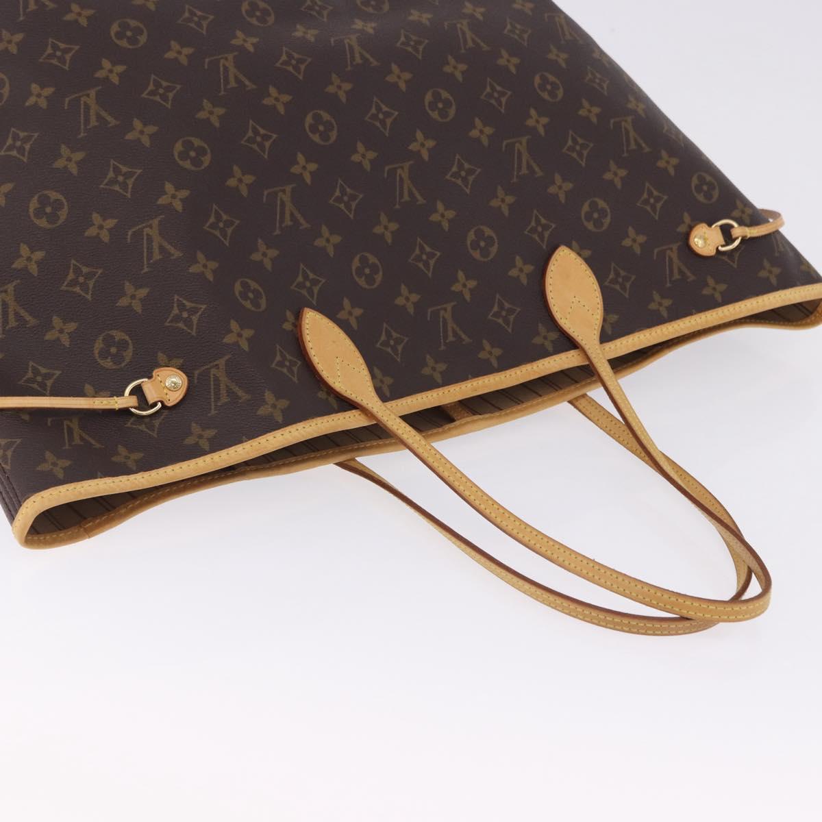 LOUIS VUITTON Monogram Neverfull GM Tote Bag M40157 LV Auth 203103V