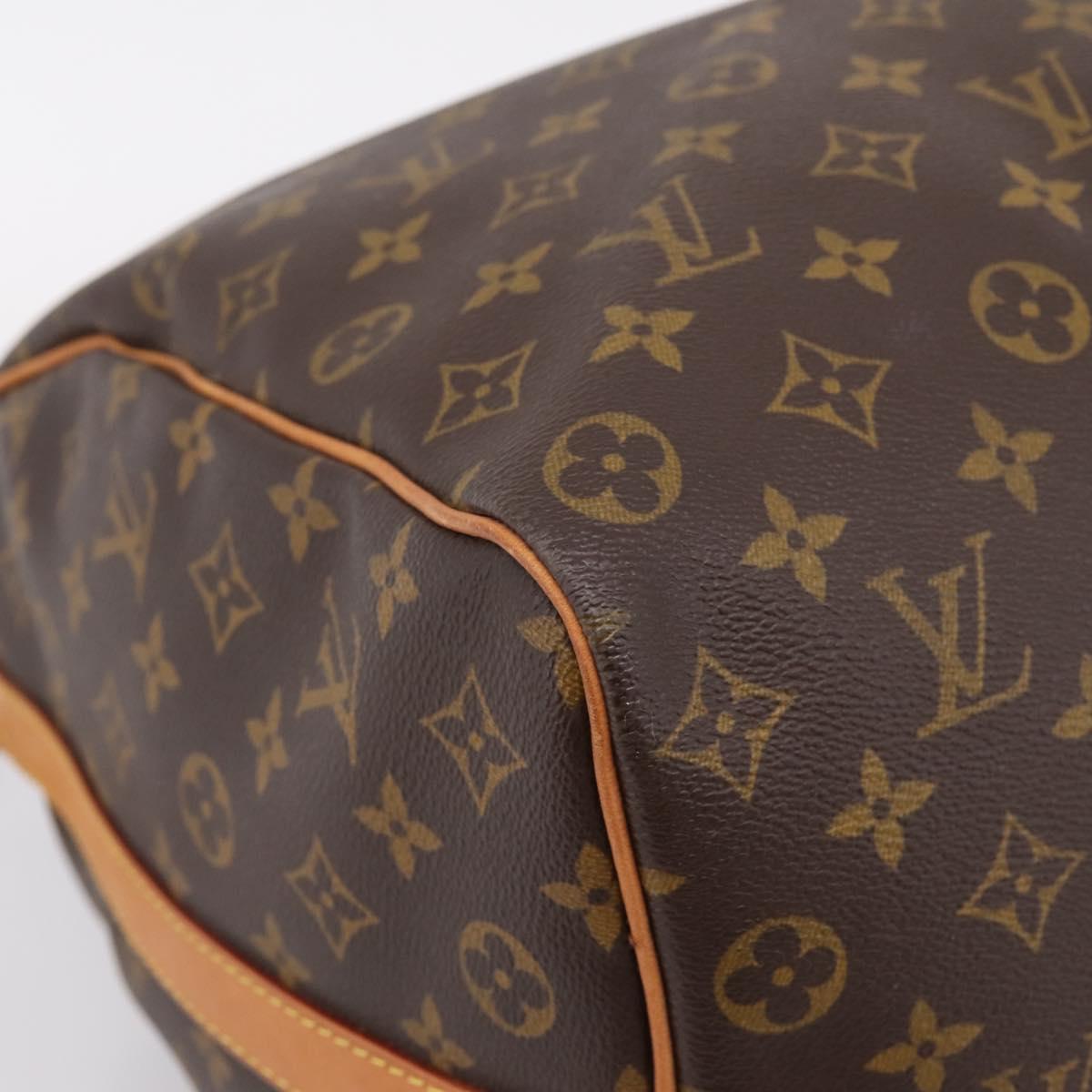 LOUIS VUITTON Monogram Keepall Bandouliere 50 Boston Bag M41416 LV Auth 203104V