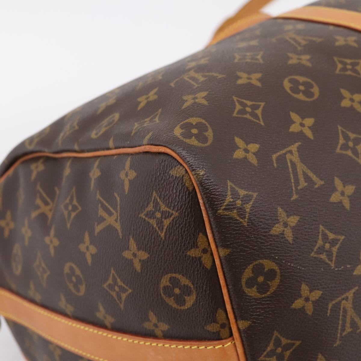 LOUIS VUITTON Monogram Keepall Bandouliere 50 Boston Bag M41416 LV Auth 203104V