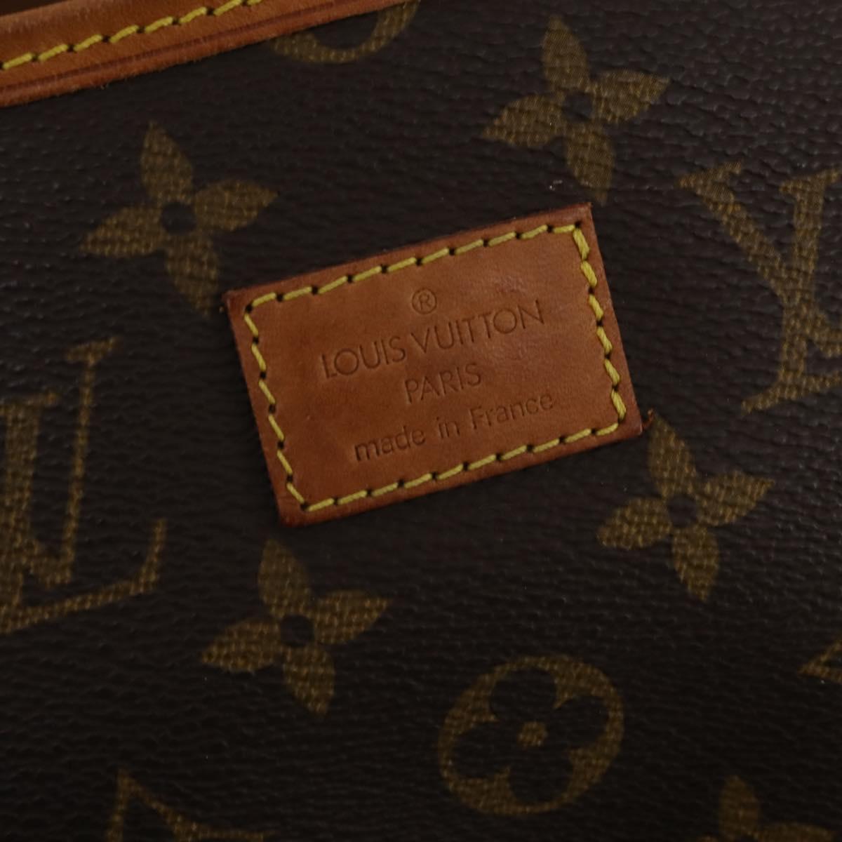 LOUIS VUITTON Monogram Saumur 35 Shoulder Bag M42254 LV Auth 203105