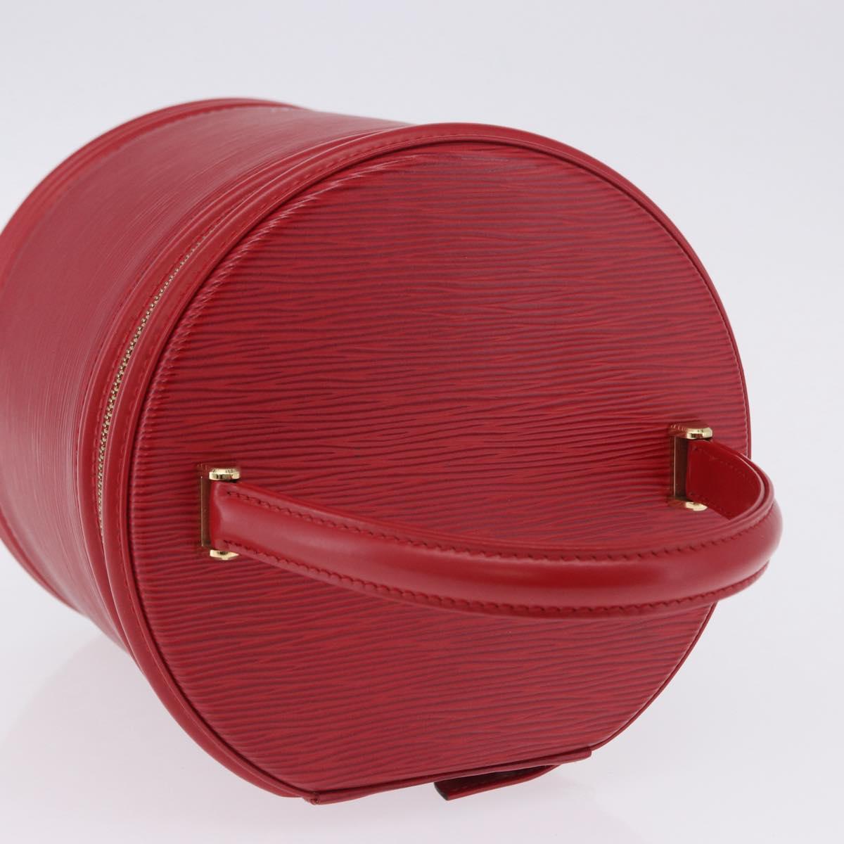 LOUIS VUITTON Epi Cannes Hand Bag Red M48037 LV Auth 203110V