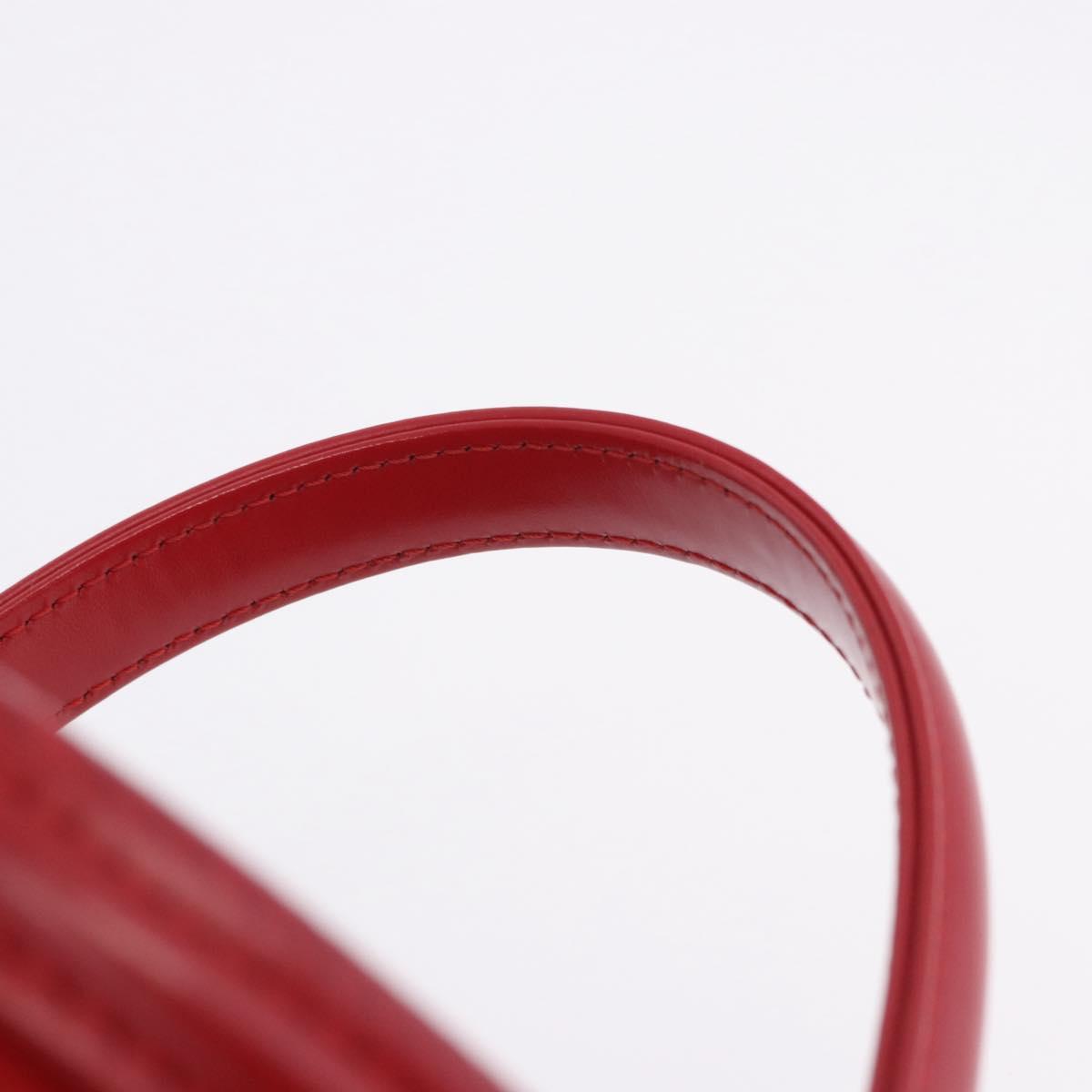 LOUIS VUITTON Epi Cannes Hand Bag Red M48037 LV Auth 203110V