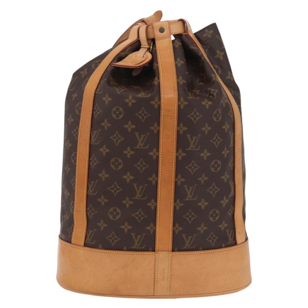 LOUIS VUITTON Monogram Randonnee GM Shoulder Bag M42244 LV Auth 203113V