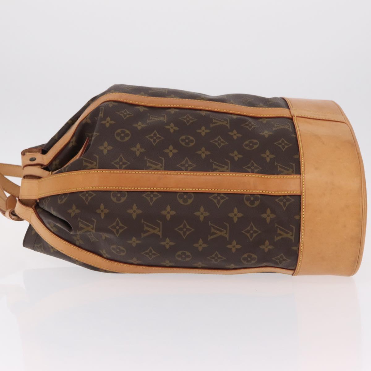 LOUIS VUITTON Monogram Randonnee GM Shoulder Bag M42244 LV Auth 203113V