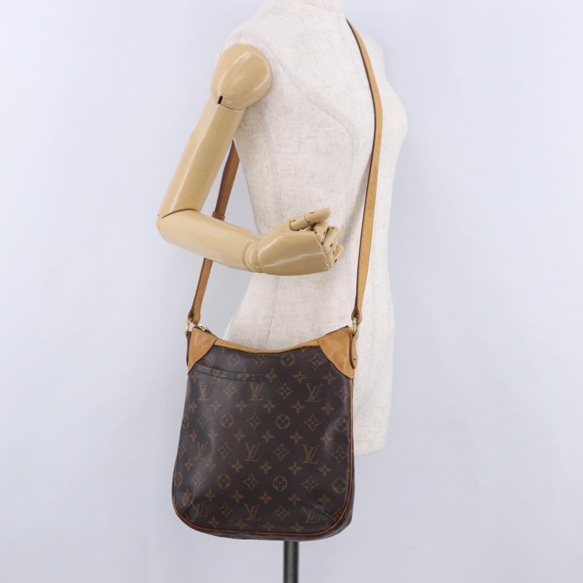 LOUIS VUITTON Monogram Odeon PM Shoulder Bag M56390 LV Auth 203118A