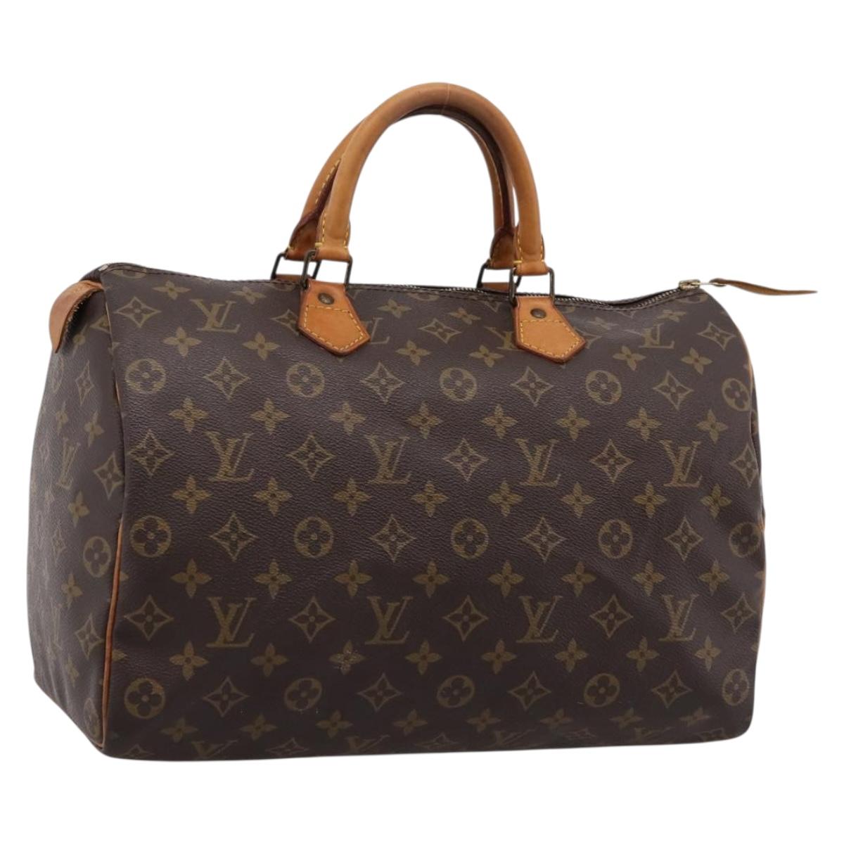 LOUIS VUITTON Monogram Speedy 40 Hand Bag M41522 LV Auth 203120A