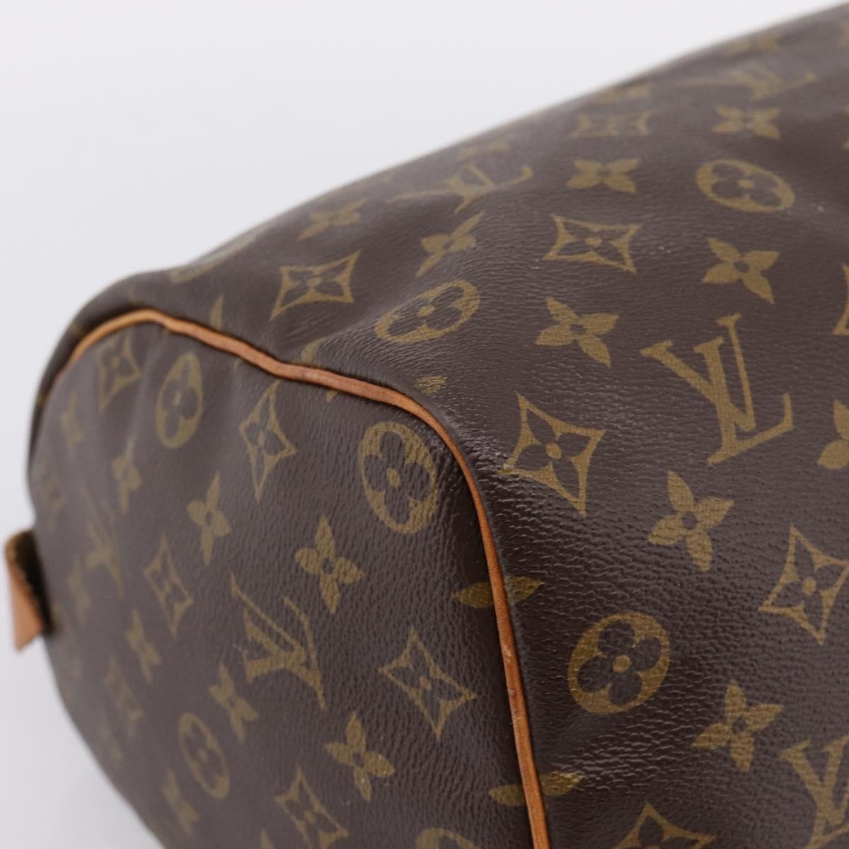LOUIS VUITTON Monogram Speedy 40 Hand Bag M41522 LV Auth 203120A