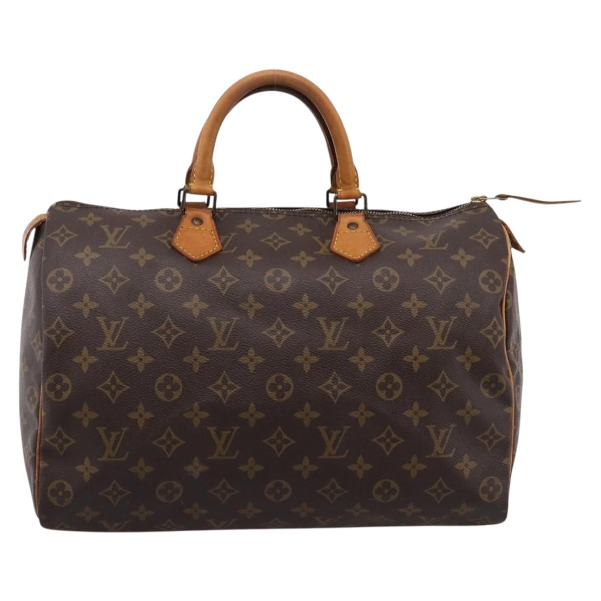 LOUIS VUITTON Monogram Speedy 40 Hand Bag M41522 LV Auth 203120A