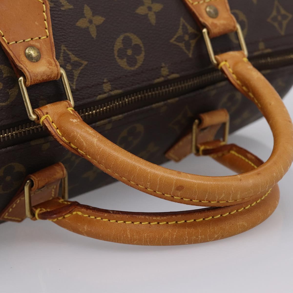 LOUIS VUITTON Monogram Speedy 30 Hand Bag M41526 LV Auth 203121