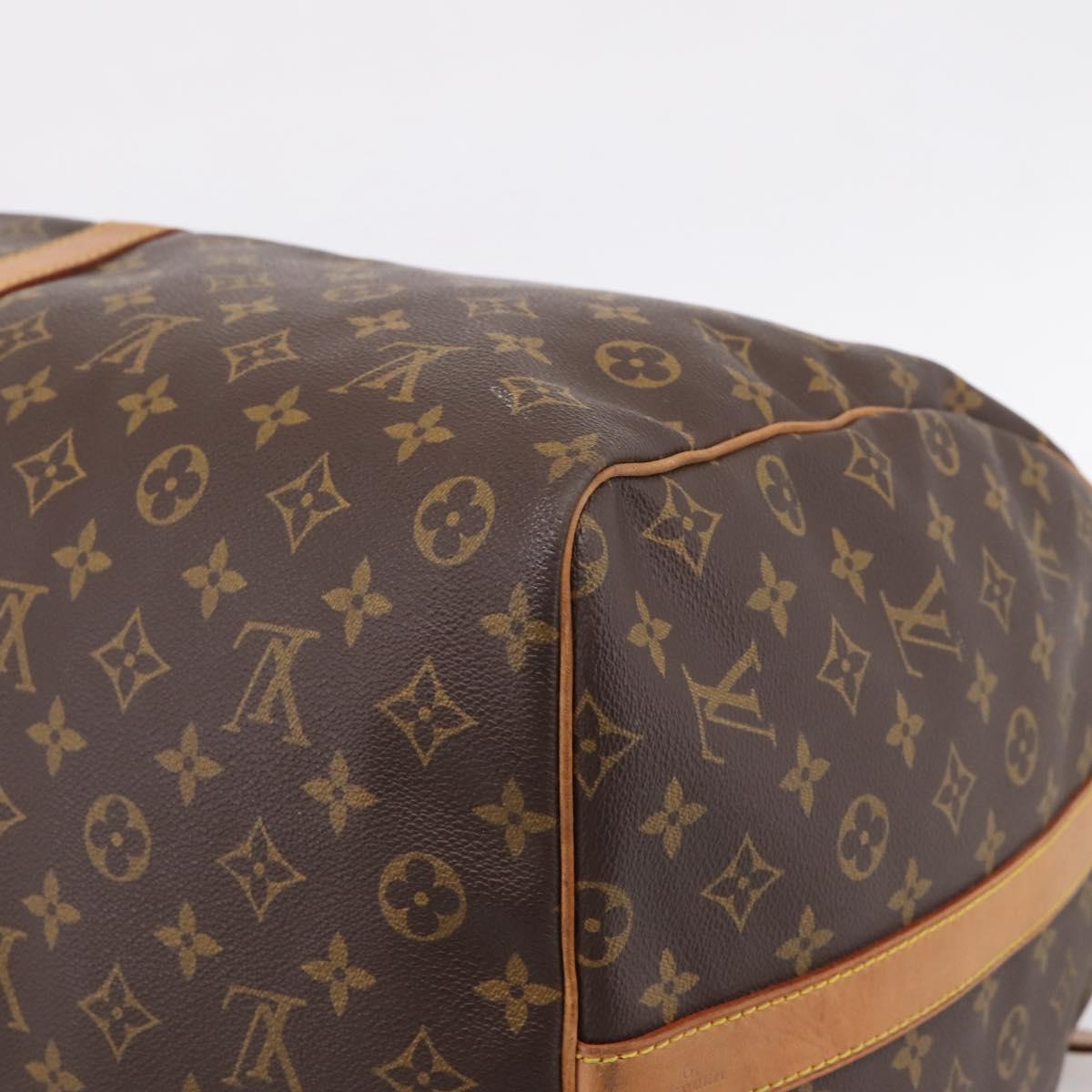 LOUIS VUITTON Monogram Keepall Bandouliere 60 Boston Bag M41412 LV Auth 203122A