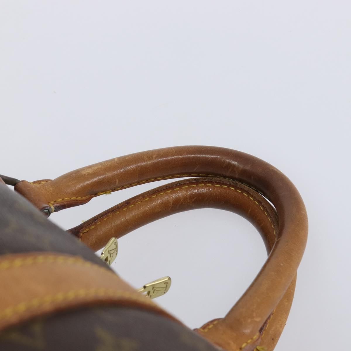 LOUIS VUITTON Monogram Keepall 55 Boston Bag M41424 LV Auth 203123