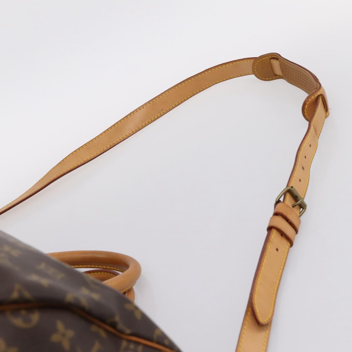 LOUIS VUITTON Monogram Keepall Bandouliere55 Boston Bag M41414 LV Auth 203124A