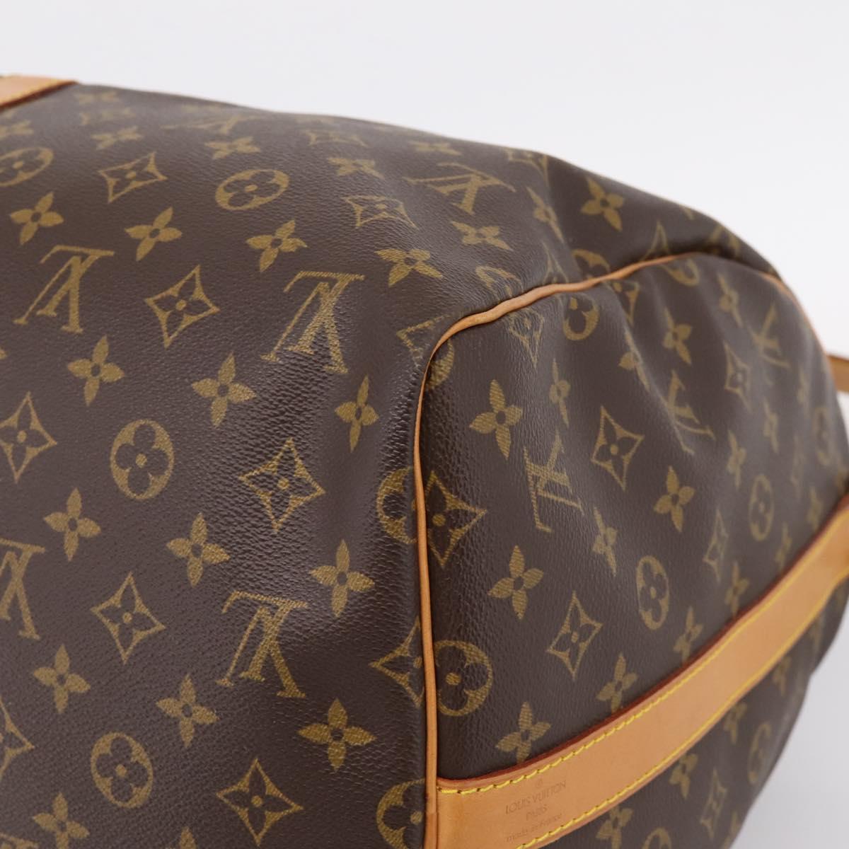 LOUIS VUITTON Monogram Keepall Bandouliere55 Boston Bag M41414 LV Auth 203124A