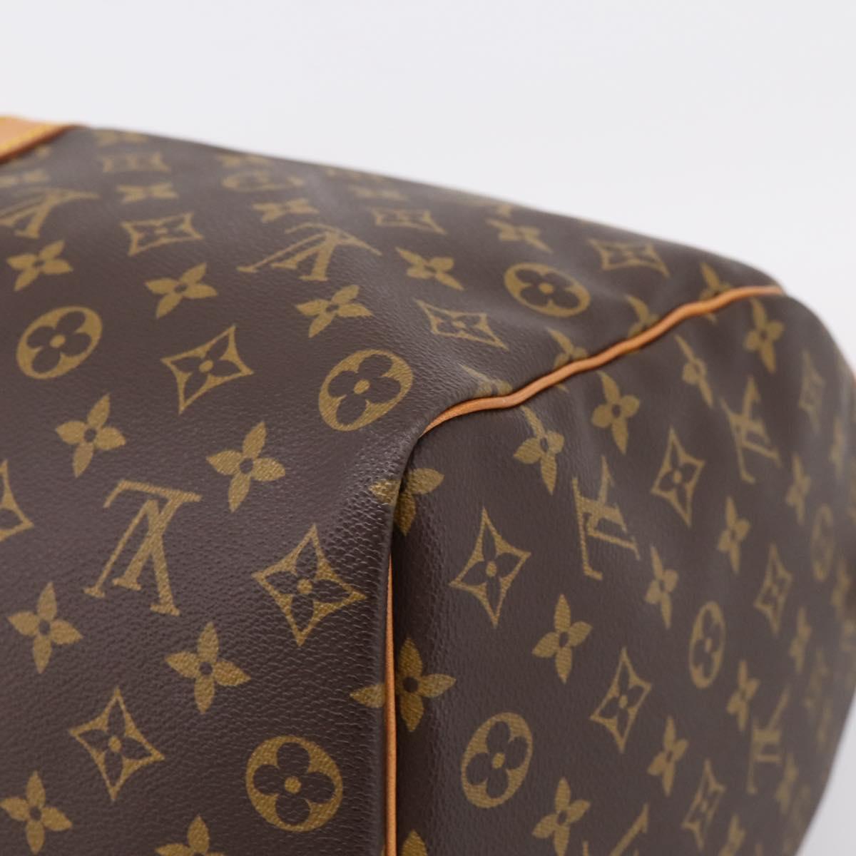 LOUIS VUITTON Monogram Keepall 50 Boston Bag M41426 LV Auth 203125V