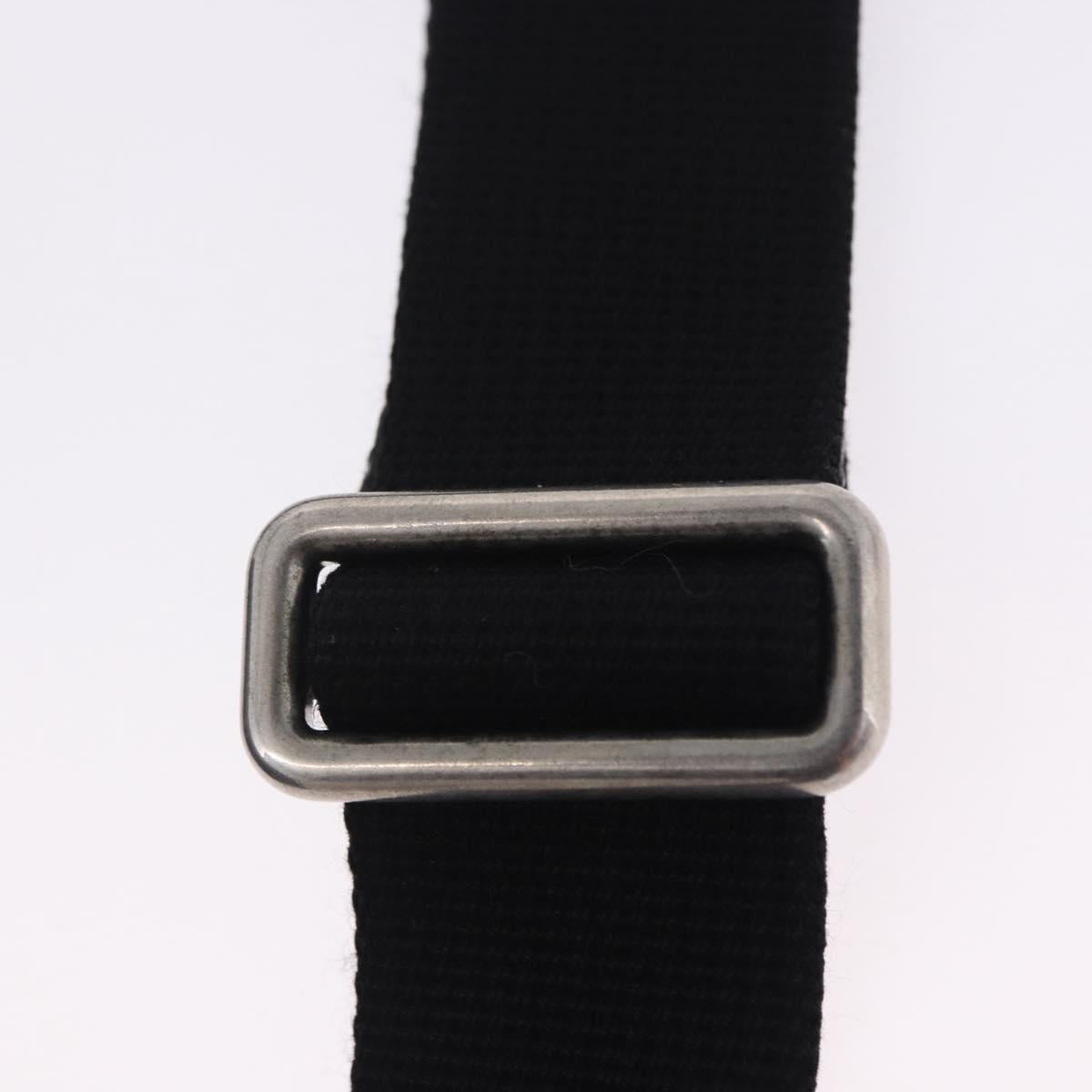GUCCI GG Canvas Off The Grid Waist Bag Black Silver 631341 Auth 203130A