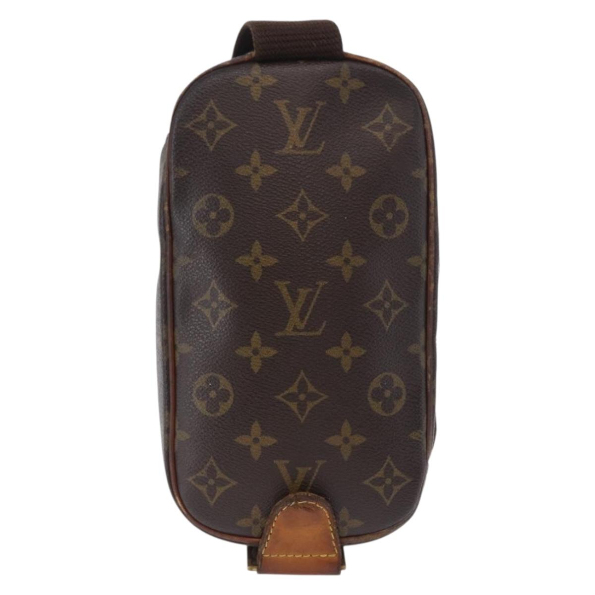 LOUIS VUITTON Monogram Pochette Gange Shoulder Bag M51870 LV Auth 203134