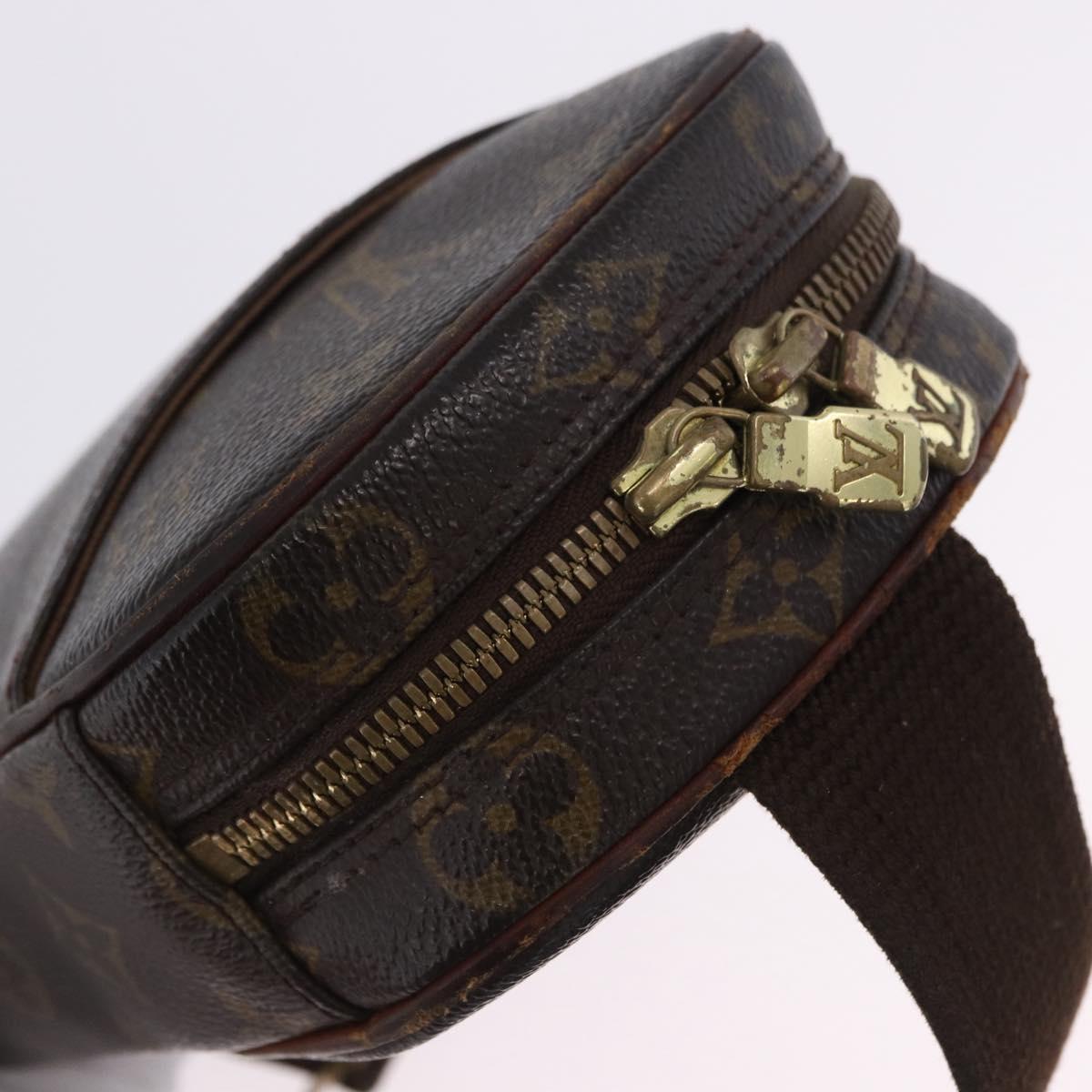 LOUIS VUITTON Monogram Pochette Gange Shoulder Bag M51870 LV Auth 203134