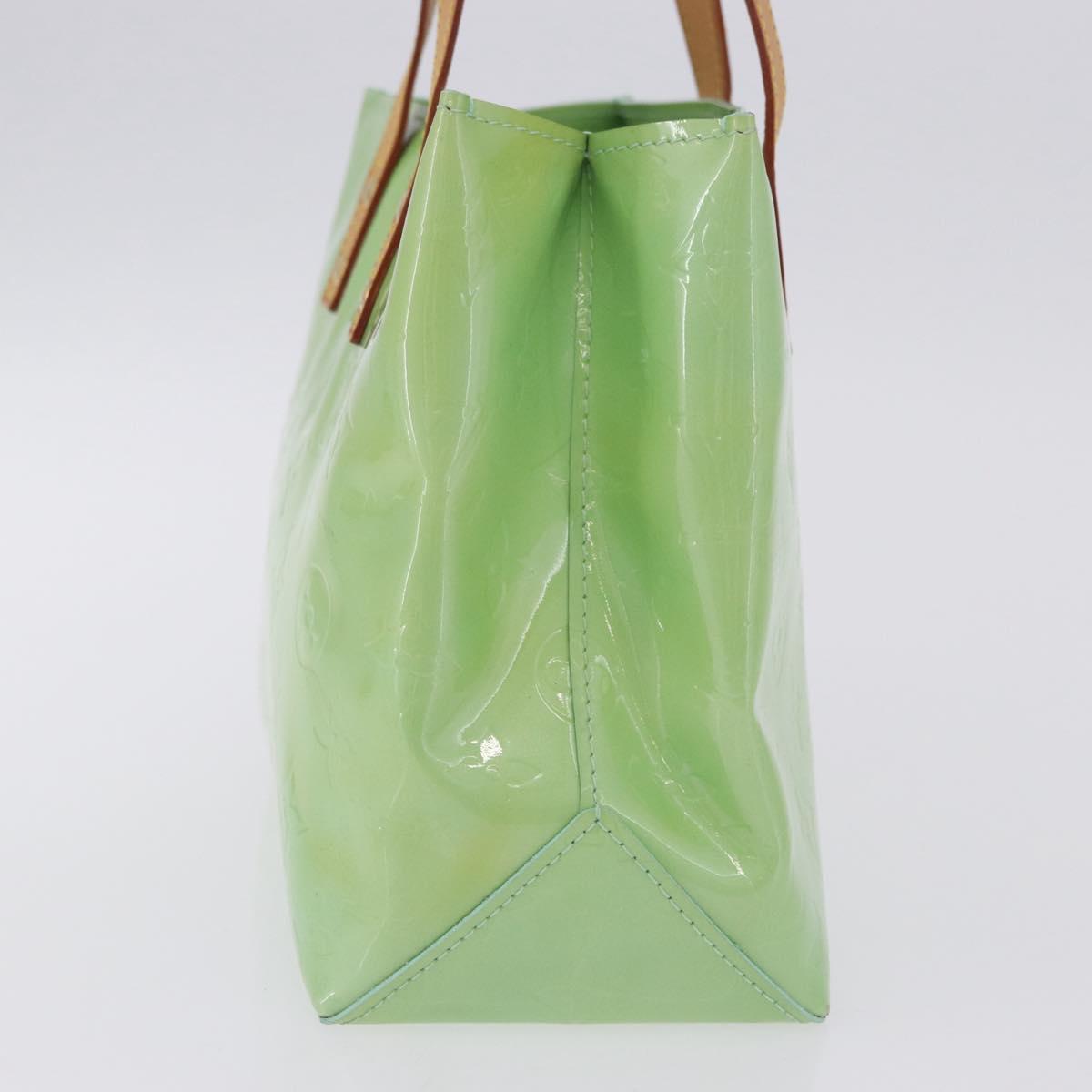 LOUIS VUITTON Vernis Reade PM Hand Bag Peppermint M91307 LV Auth 203136A